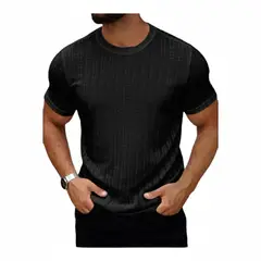 HERIEL - Polera Hombre Tela Liviana Verano