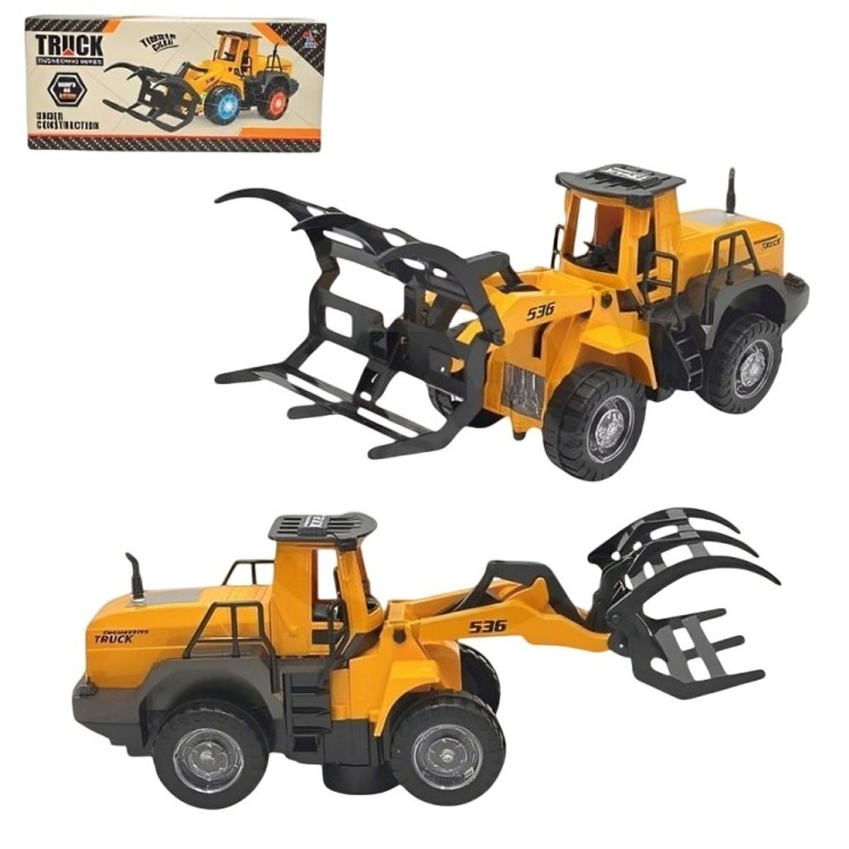 GENERICO - PAK DE 3 GRUA TOMA FARDOS LED Y SOUND GRANDE