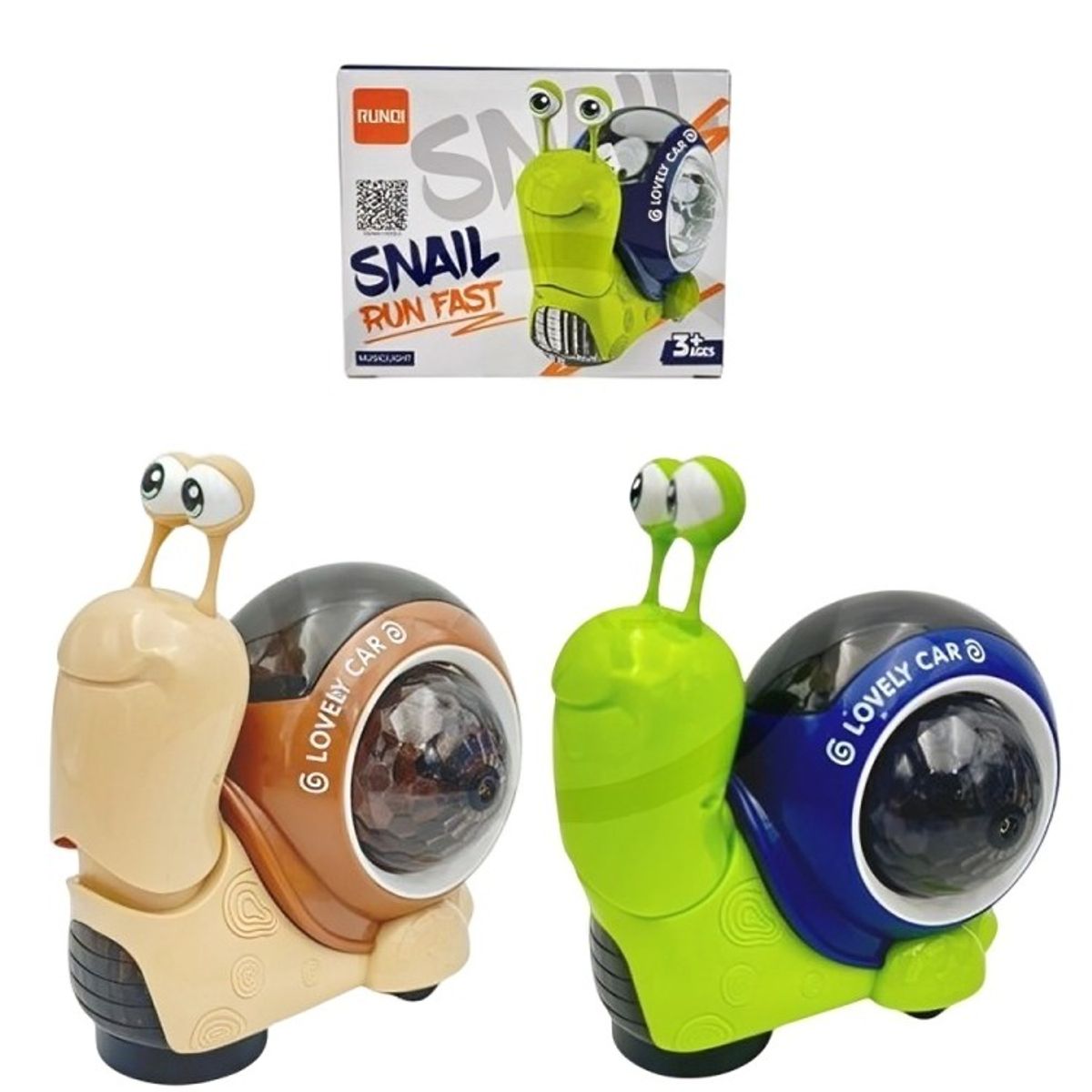 GENERICO - PAK DE 3 CARACOL DISCO