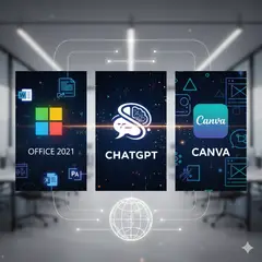 GENERICO - Pack Suite 2021 Permanente + Canva Educacional 6 Meses + ChatGPT 1 Mes