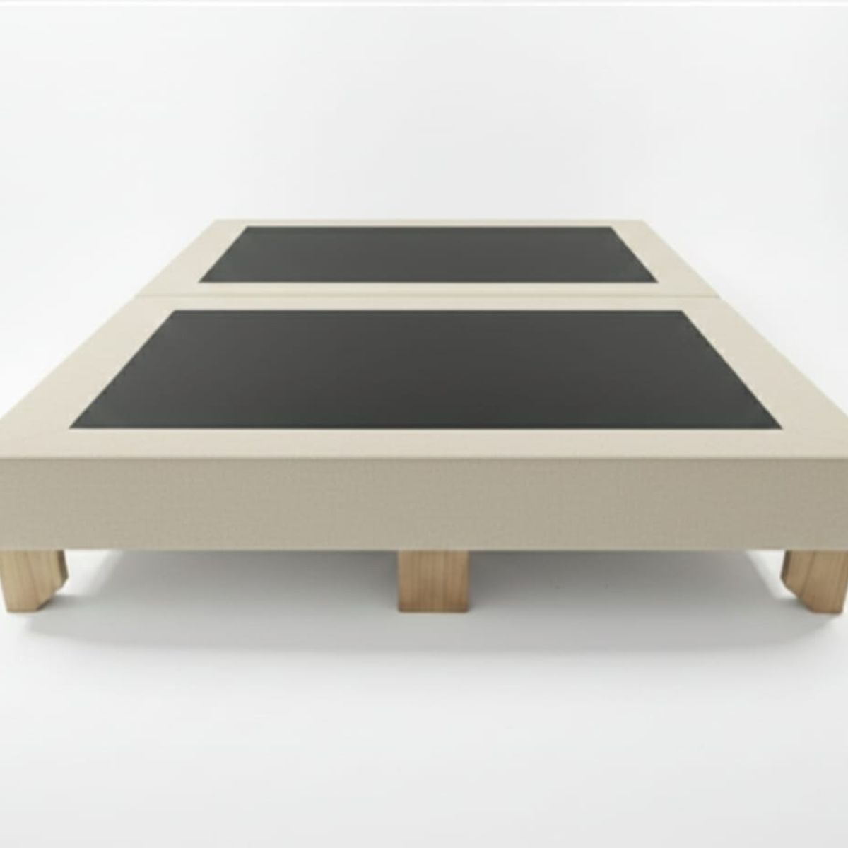 GENERICO - bases de 2 plazas color beich