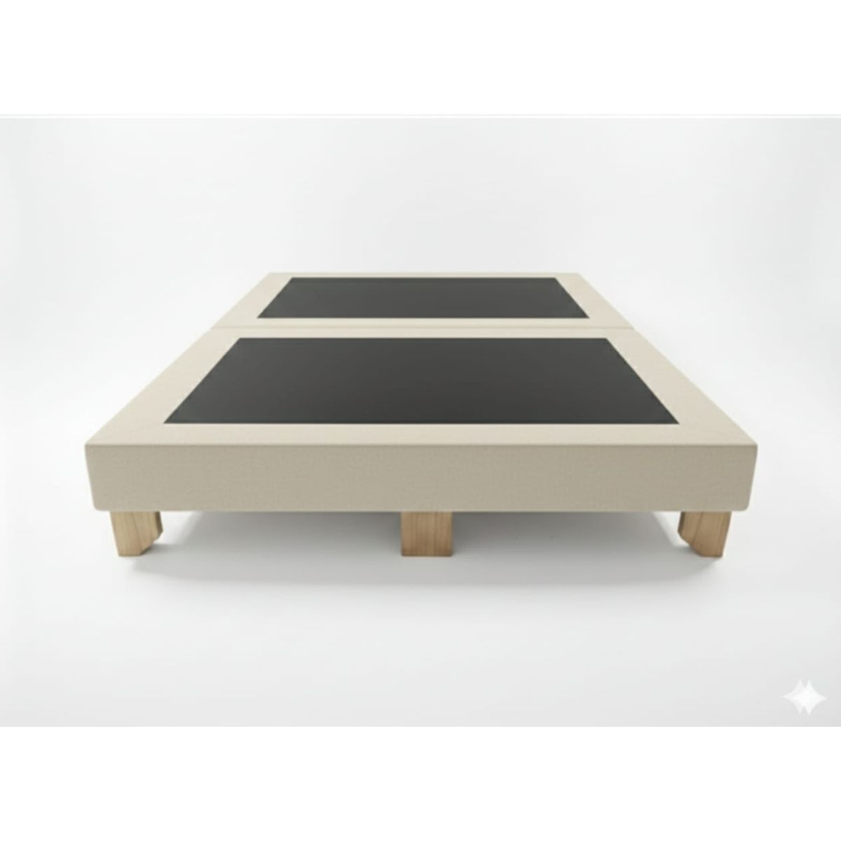 GENERICO - bases de 2 plazas color beich