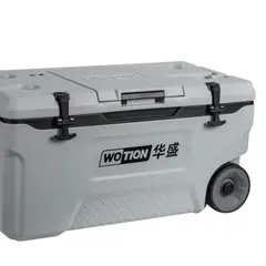 PWRFITNESS - Cooler Térmico Premium Wotion de 73 Litros con Ruedas Todo Terreno