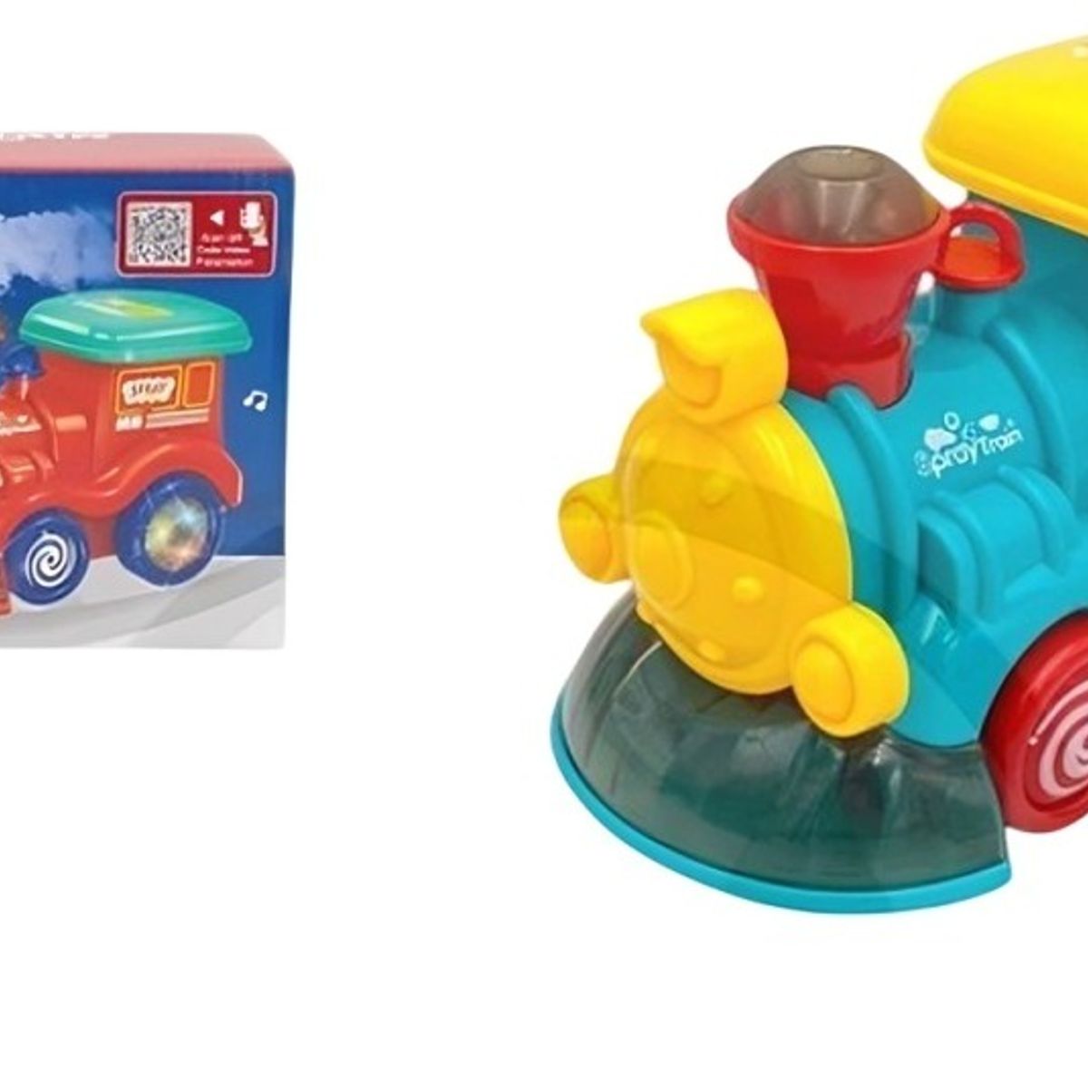 GENERICO - PAK DE 3 LOCOMOTORA LANZA HUMO 2025