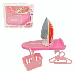 GENERICO - PAK DE 3 SET DE PLANCHADO LANZA VAPOR LUZ Y SONIDO