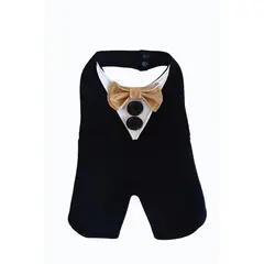 GENERICO - Smoking talla s 28cm de largo para perros