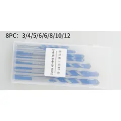 GENERAL - Set Brocas Doble Punta Flecha Hexagonal Cerámica