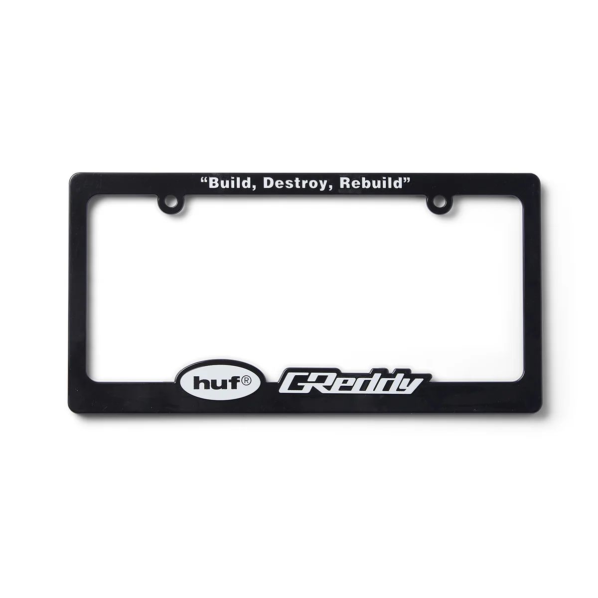 HUF - PORTAPATENTE HUF X GREDDY LICENSE PLATE FRAME