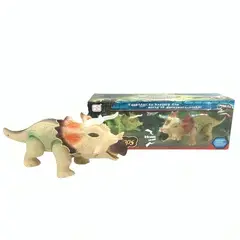 GENERICO - PAK DE 3 TRICERATOPS LUZ