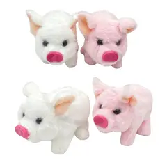 GENERICO - PAK DE 3 CERDITO CUTE A PILA