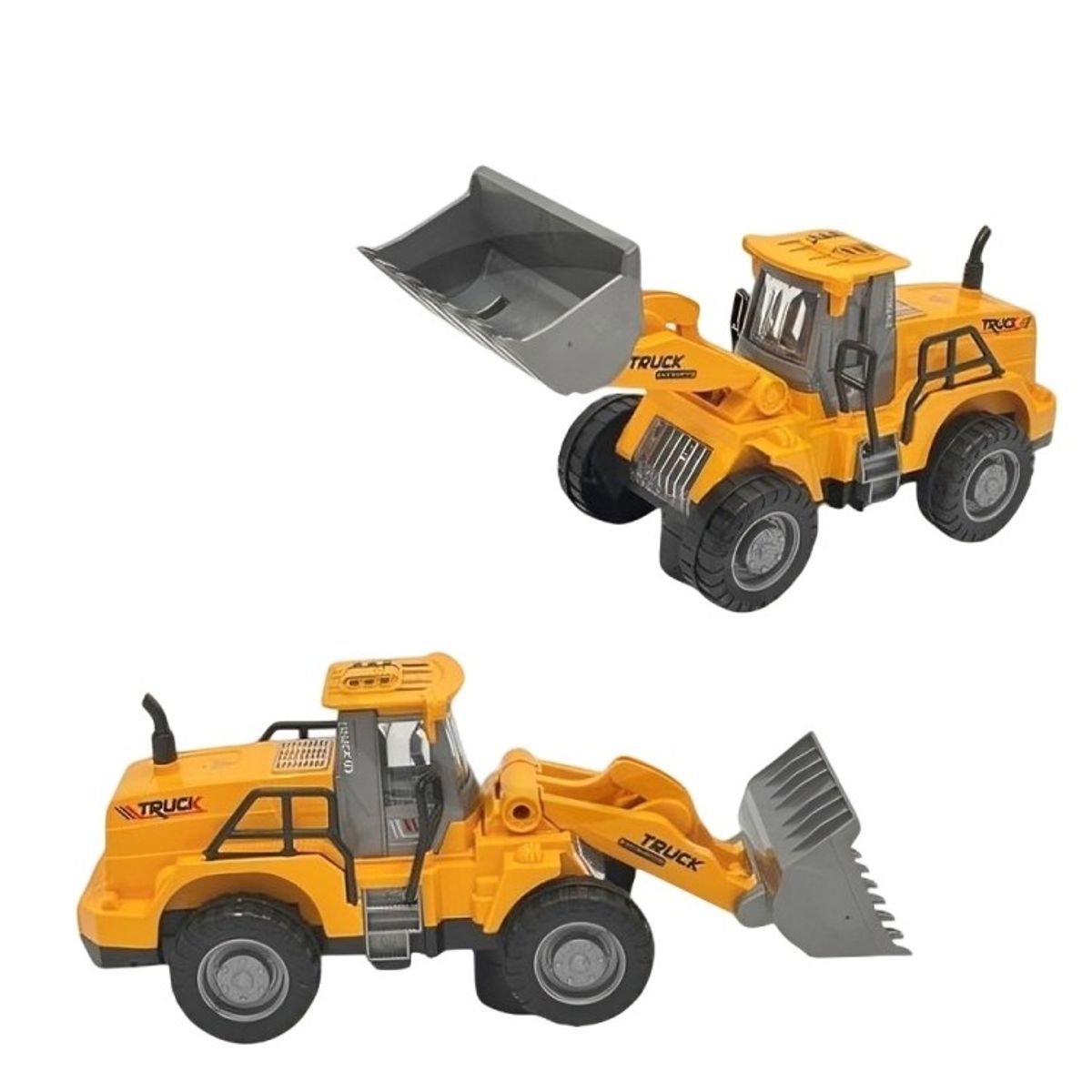 GENERICO - PAK DE 3 GRUA BULLDOZER LED Y SOUND 2025