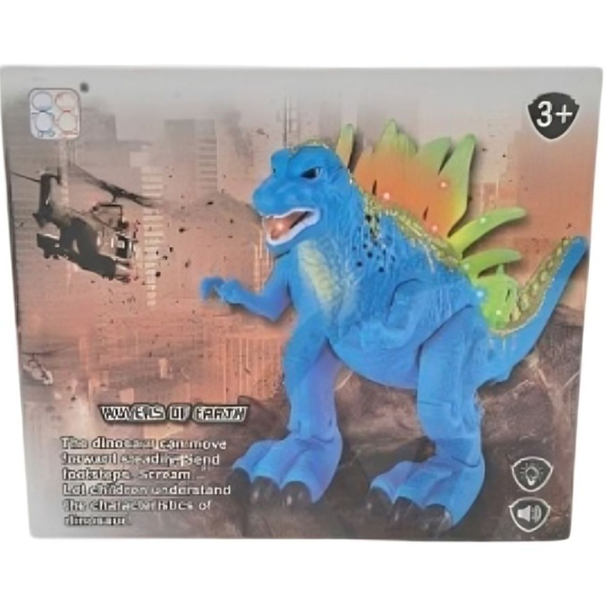 GENERICO - PAK DE 3 GODZILLA LUCES TRASERAS