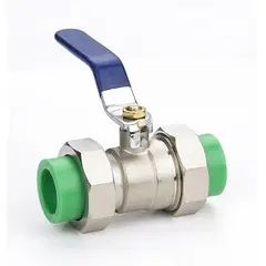 KUANGYE - Valvula Union Americana Ppr Fusion/fusion Bola Metal 32 Mm