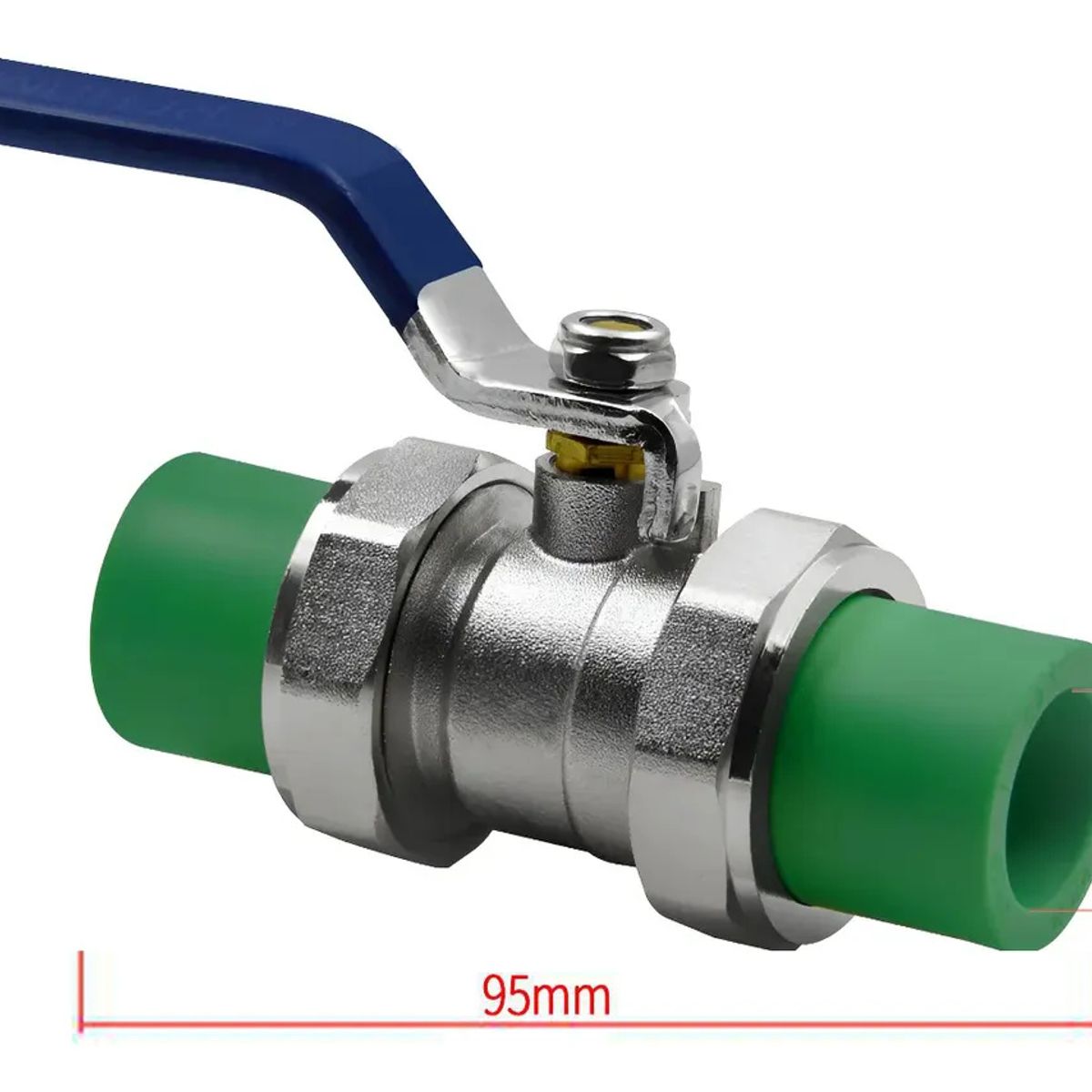 KUANGYE - Valvula Union Americana Ppr Fusion/fusion Bola Metal 32 Mm