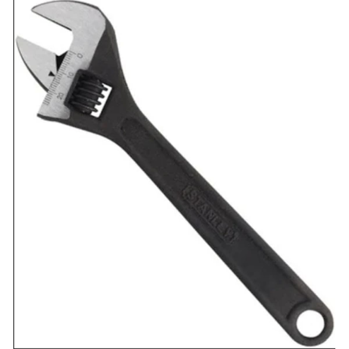 STANLEY - LLAVE FRANCESA 8 STANLEY NEGRA
