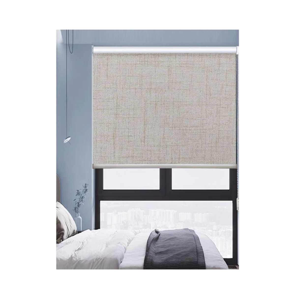 GENERICO - Cortina roller blackout 150x240 Beige