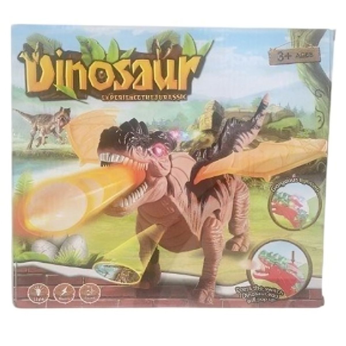 GENERICO - PAK DE 3 DRAGON LANZA HUEVOS HOLOGRAMA