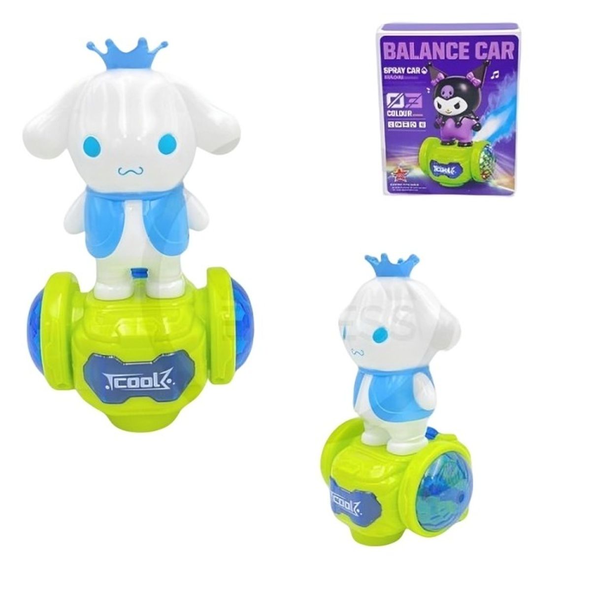 GENERICO - PAK DE 3 MONITAS CUTE LANZA HUMO 3 MODELOS