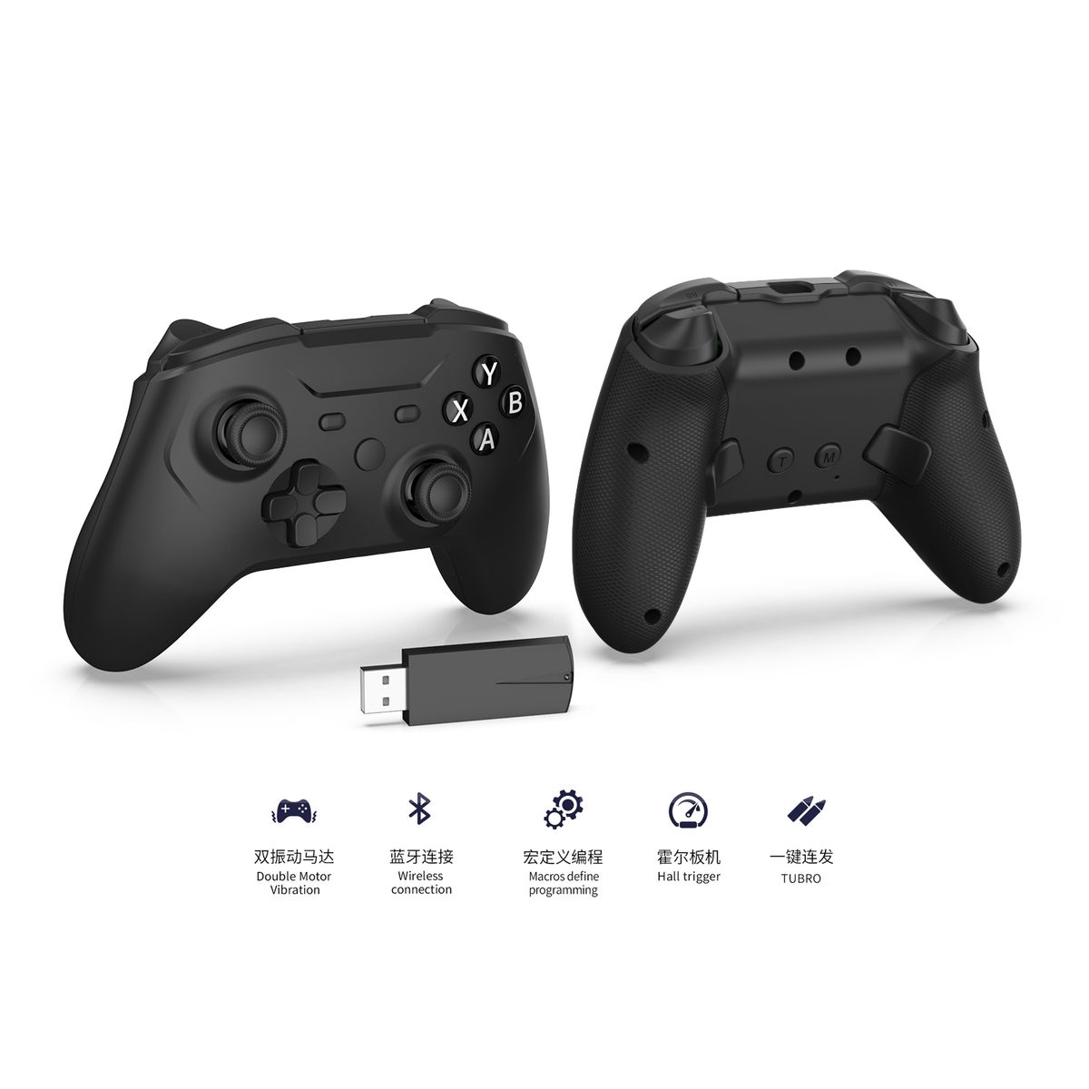 DOBE - DOBE Control Gaming  2.4G/ Bluetooth/ USB para Switch/PC/PS3