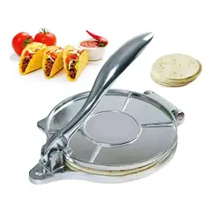 KUANGYE - Prensa Aplastador Masa Tortillas Sopaipillas Para Empanadas 20cm