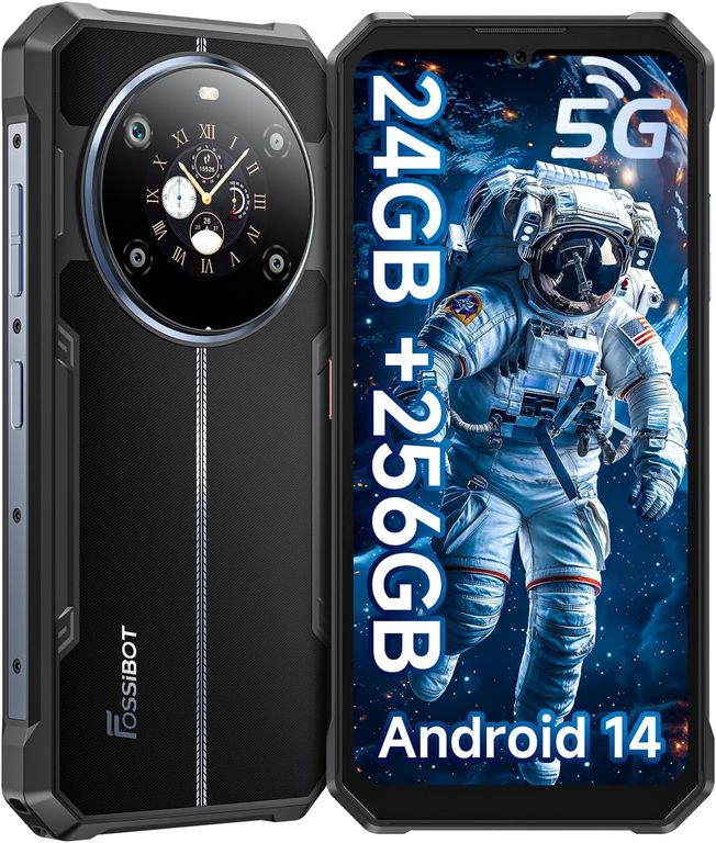 F109S Celular 24GB+256GB 10600mAh Android 15