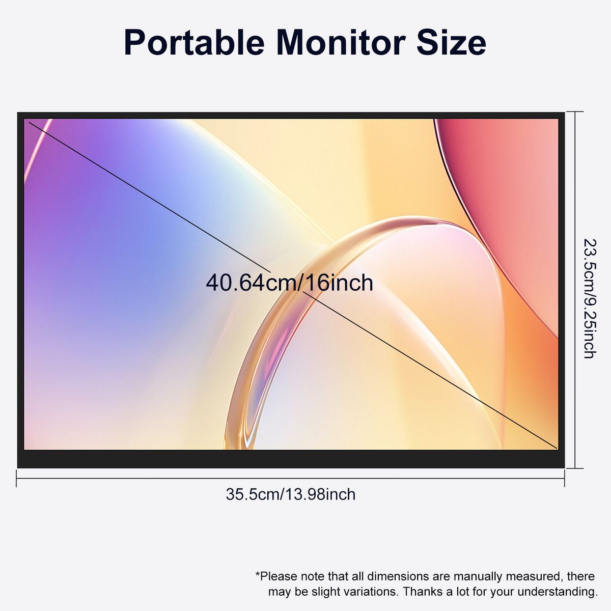 NSEOVS - Monitor Portátil NSEOVS 16'' 60HZ