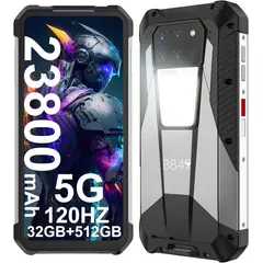 UNIHERTZ - 8849 Tank 3 5G celular 32GB+512GB 23800mAh 200MP Smartphone