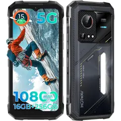 OUKITEL - HOTWAV Hyper 7S 5G Celular 16GB+256GB Android 15 Smartphone-black