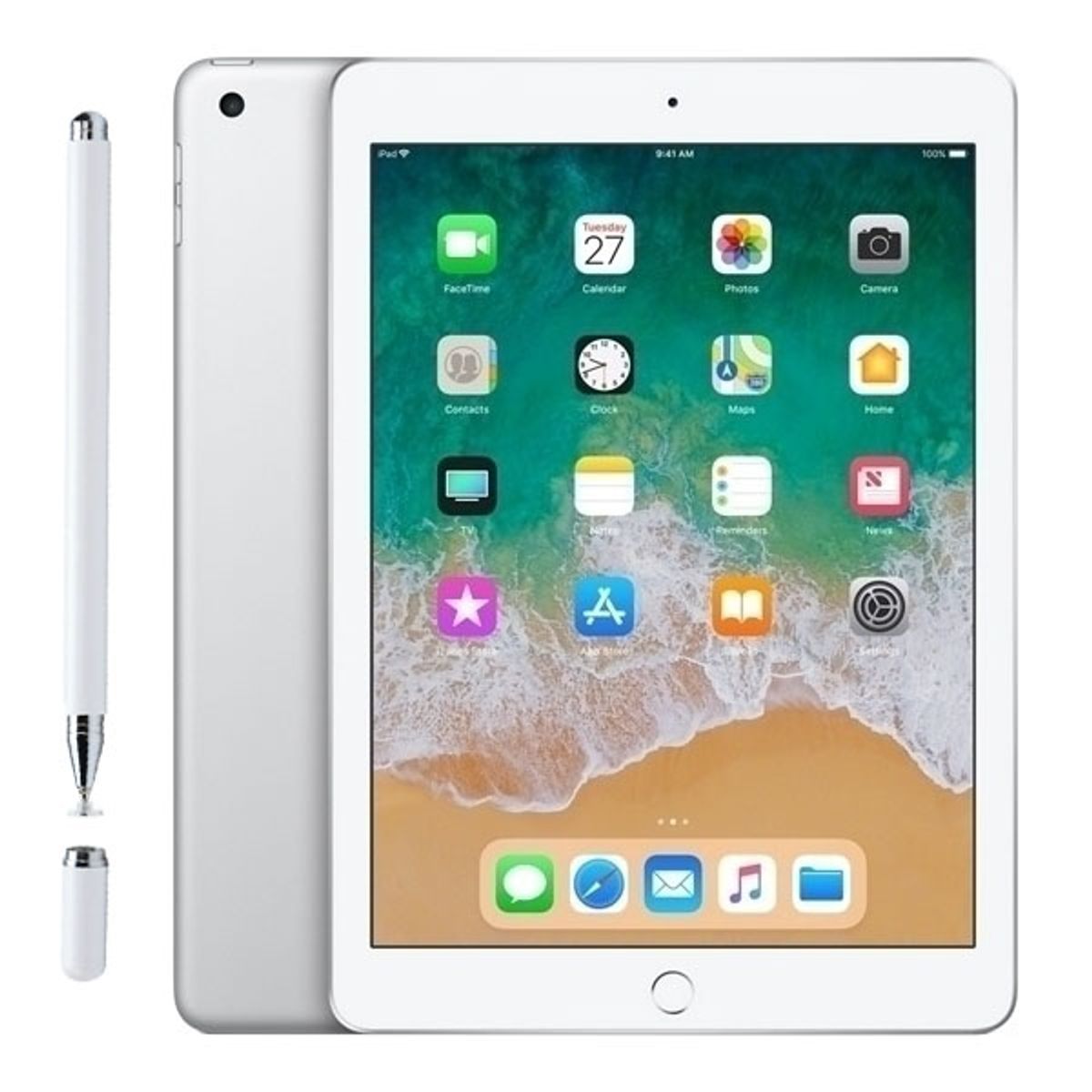 APPLE - Tablet iPad 2018 6th 9.7inch 128 GB Plata - Reacondicionado