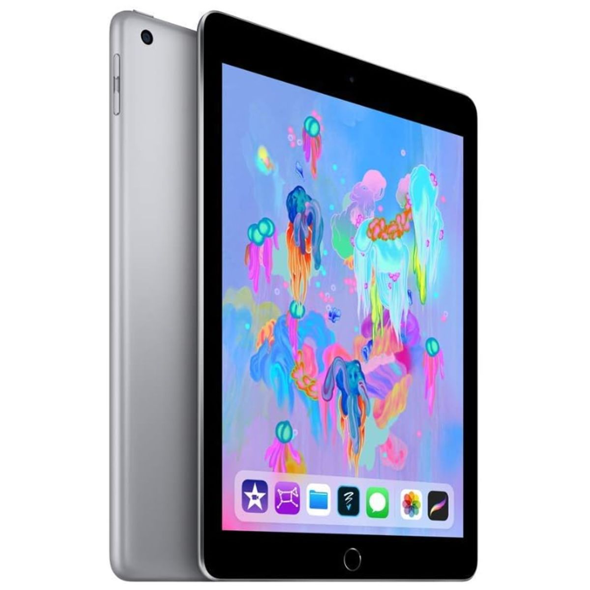 APPLE - Tablet iPad 2018 6th 9.7inch 128 GB Negro - Reacondicionado