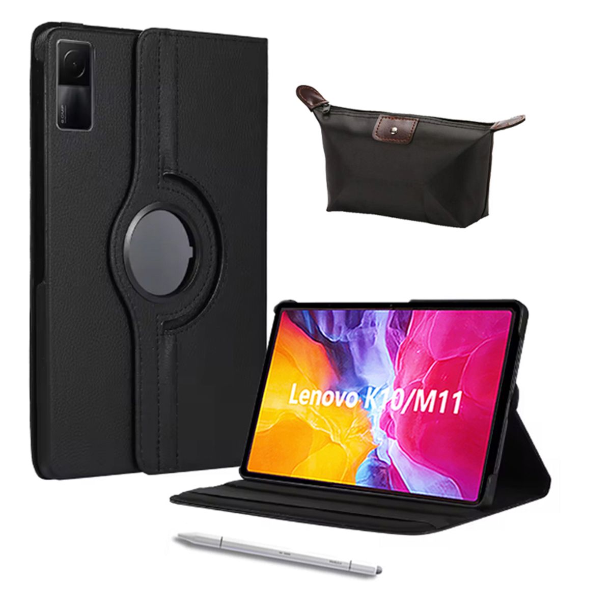 LENOVO - Tablet Lenovo M11 K10 8GB+128GB 11" Full HD IPS (Wi-Fi)  + Case Negro + Lápiz