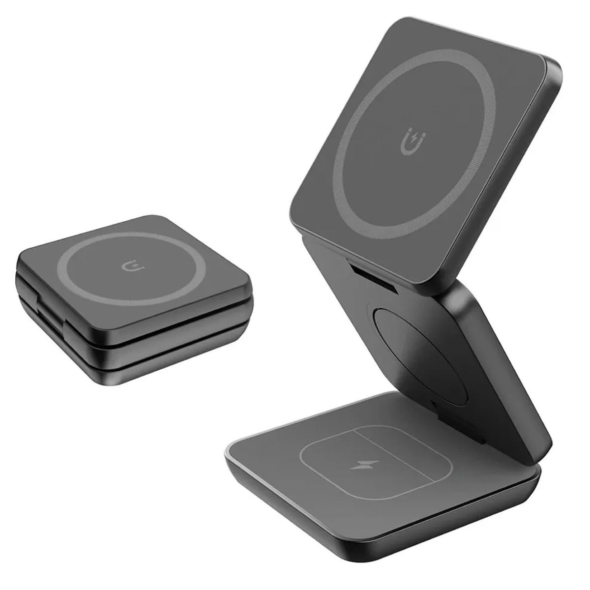 MUNDO ONLINE - Cargador Inalámbrico Magnetico Estación De Carga 3 En 1