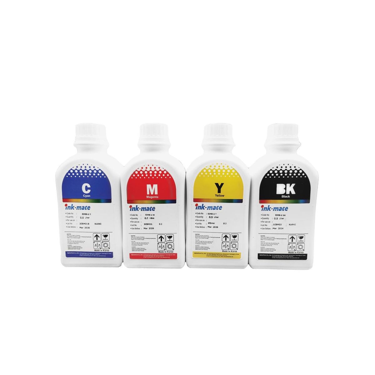 CURSOR - Pack X4 Tinta Premium Compatible Canon 500mlg1100 2100 3100