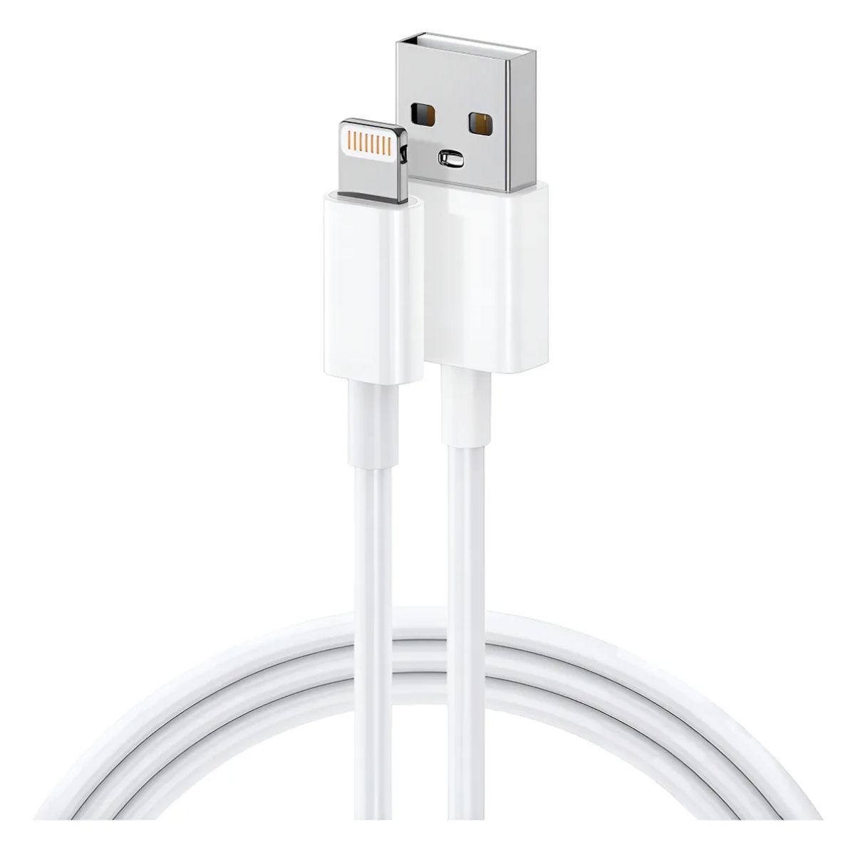 GENERICO - Cable de carga USB compatible con Phone iPad Color blanco
