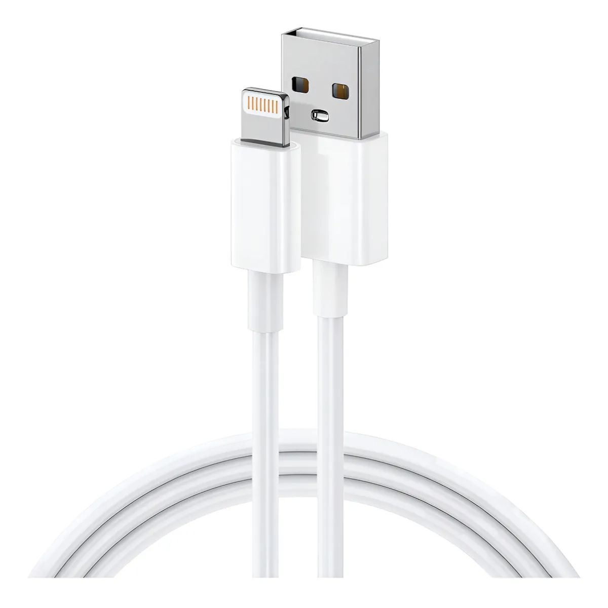 GENERICO - Cable de carga USB compatible con Phone iPad Color blanco