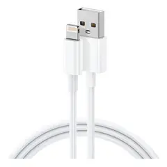 GENERICO - Cable de carga USB compatible con Phone iPad Color blanco