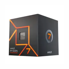 AMD CORP - Procesador AMD Ryzen 7 7700, 3.8 GHz (hasta 5.3 GHz), AM5 + Cooler Wraith Prism