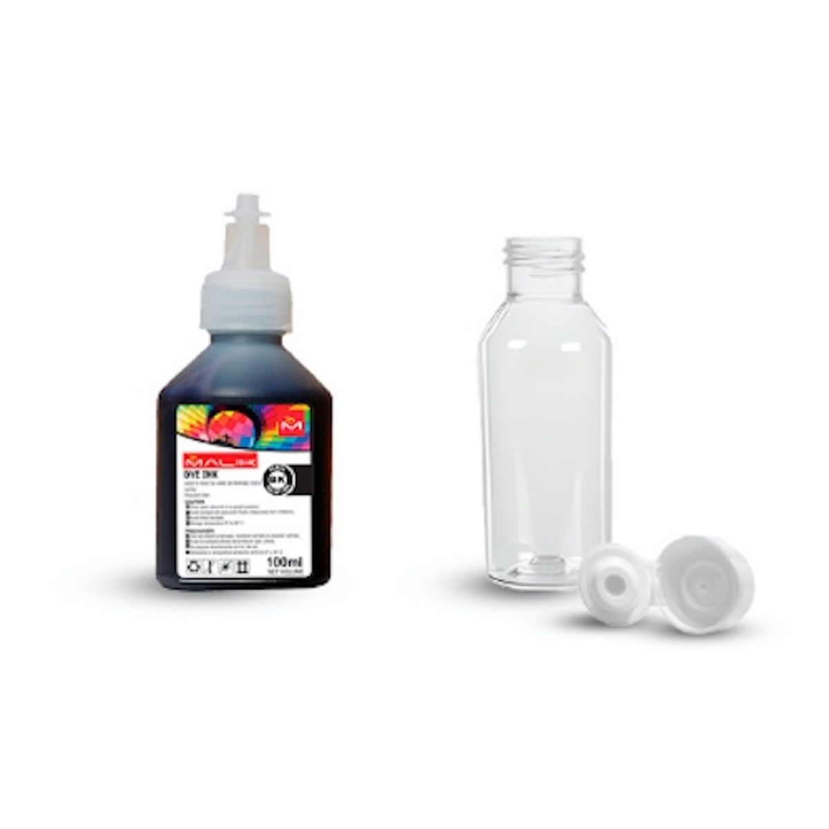 MALIK - Tinta Negra 100ml con Botella GT52 GT53 compatible para Hp SmartTank 750