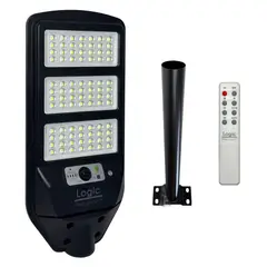 LOGIC - Foco Luminaria Solar 150w Con Sensor + Soporte -