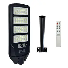 LOGIC - Foco Luminaria Solar 200w Con Sensor + Soporte -