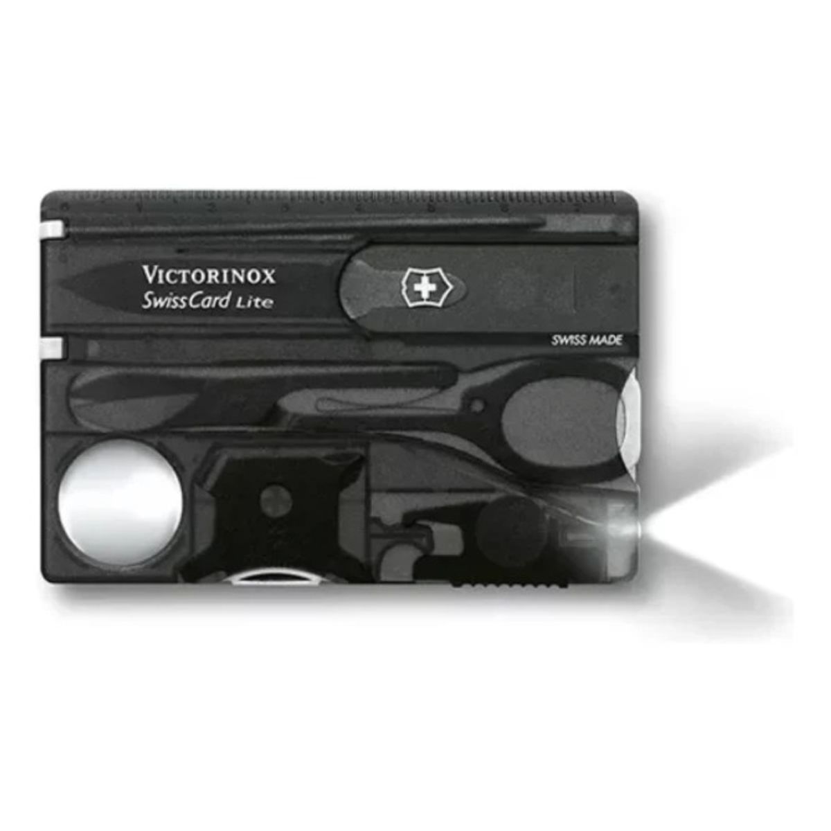 VICTORINOX - CORTAPLUMA SWISSCARDLITE13 FUNNEGRO TRANS