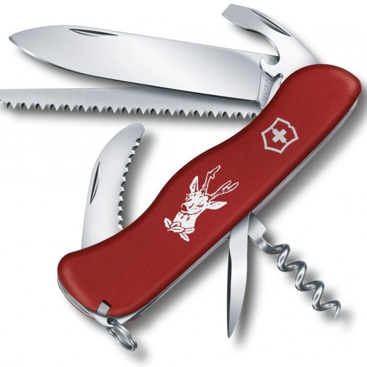 VICTORINOX - CORTAPLUMAS HUNTER 111MM 12 FUN ROJA VICTORINOX