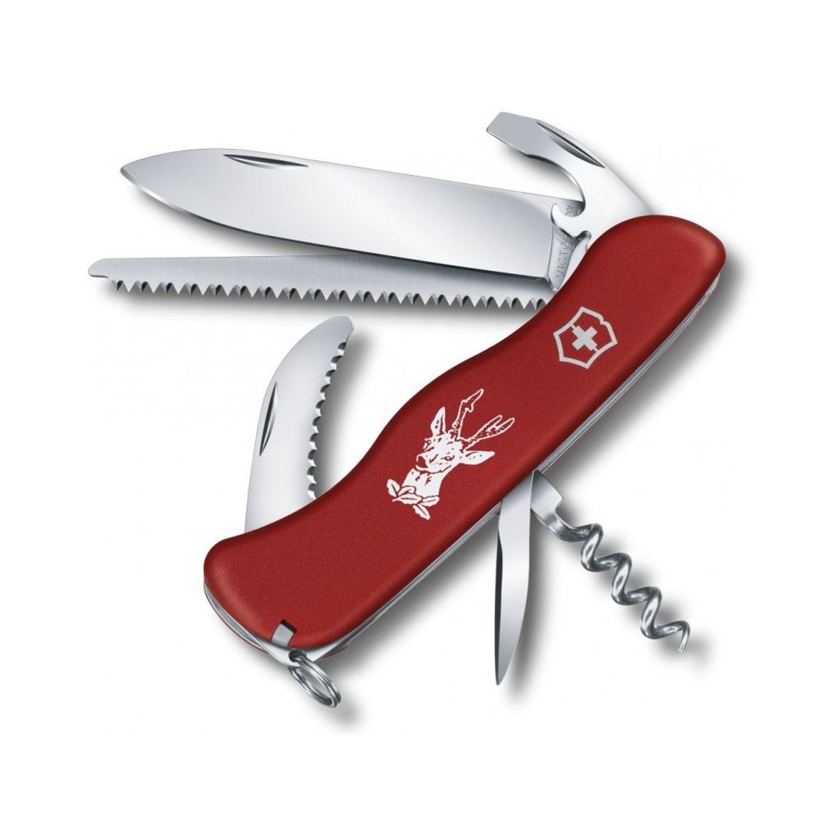 VICTORINOX - CORTAPLUMAS HUNTER 111MM 12 FUN ROJA VICTORINOX