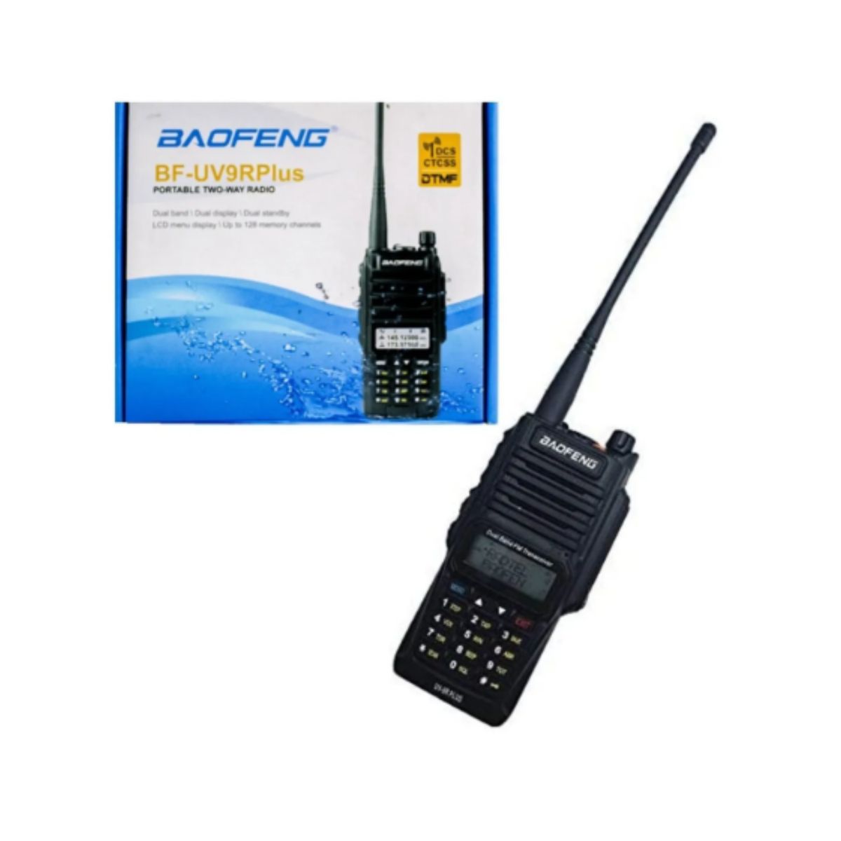 GENERICO - Radio Transmisor Walkie Tolkie Baofeng 9r Plus