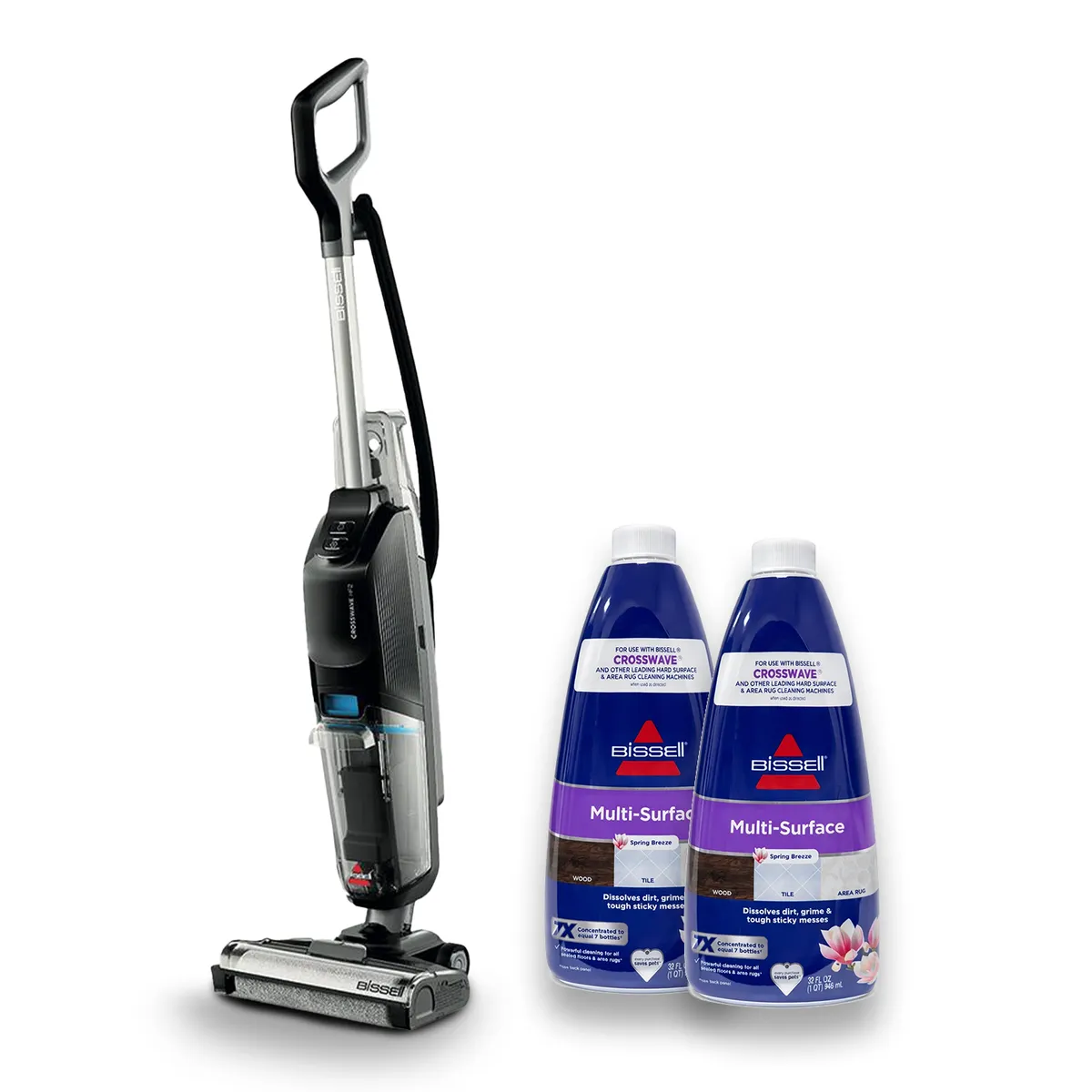 BISSELL - Lavadora de pisos Crosswave HF2 + 2 Detergente