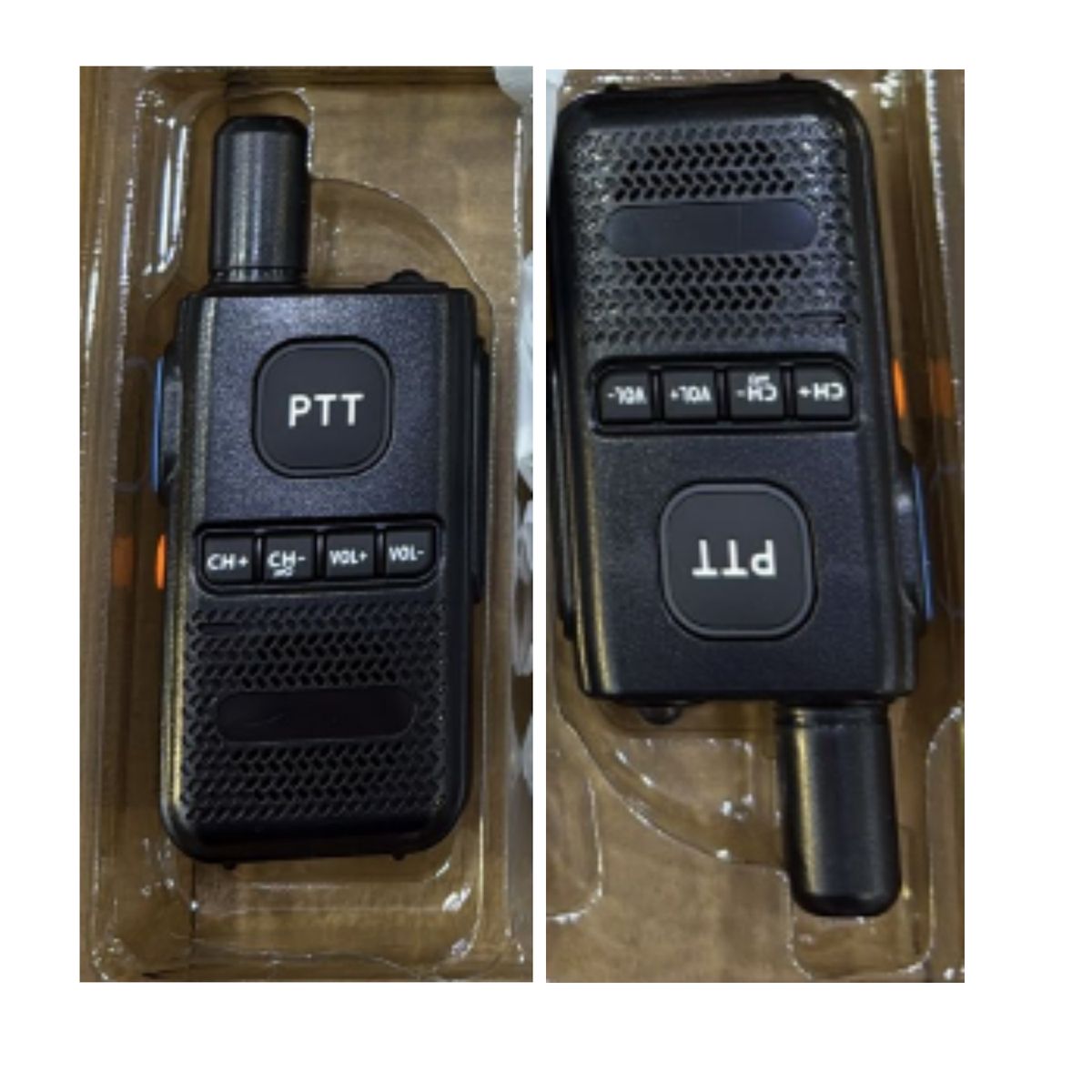 GENERICO - PACK X2 Radio Transmisor y Accesorios Walkie Tolkie PPT