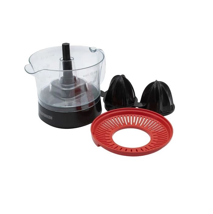 TELEFUNKEN Exprimidor De Cítricos Eléctrico Dual Spin TFL Juicer 500 Con Dos Conos
