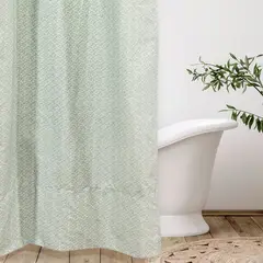 NINA HERRERA - Cortina de Baño Estampada Liberty Agua 190x190cm