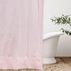 NINA HERRERA - Cortina de Baño Estampada Liberty Rosa 190x190cm