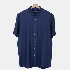 MOSS - Camisa Lino Manga Corta